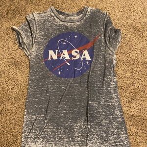 Gray NASA T Shirt